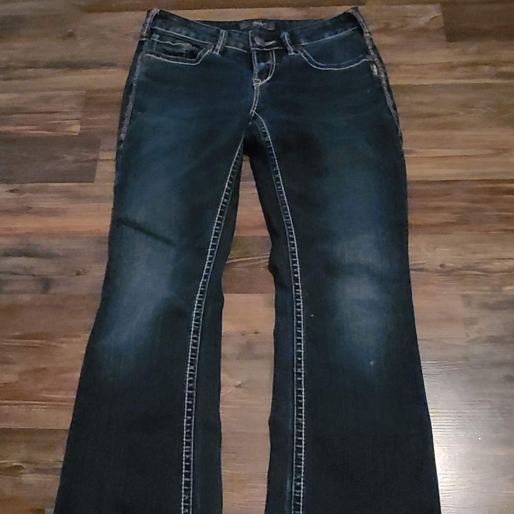 Silver Aiko Bootcut Jeans